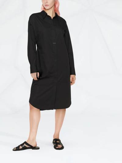 Brunello Cucinelli Monili chain-detail shirt dress outlook