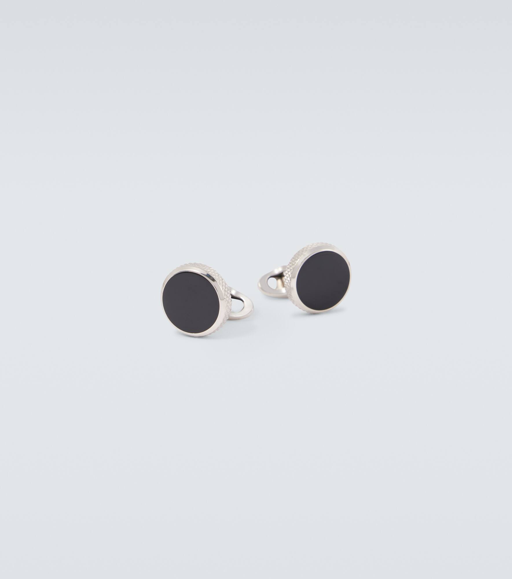 Embellished sterling silver cufflinks - 3