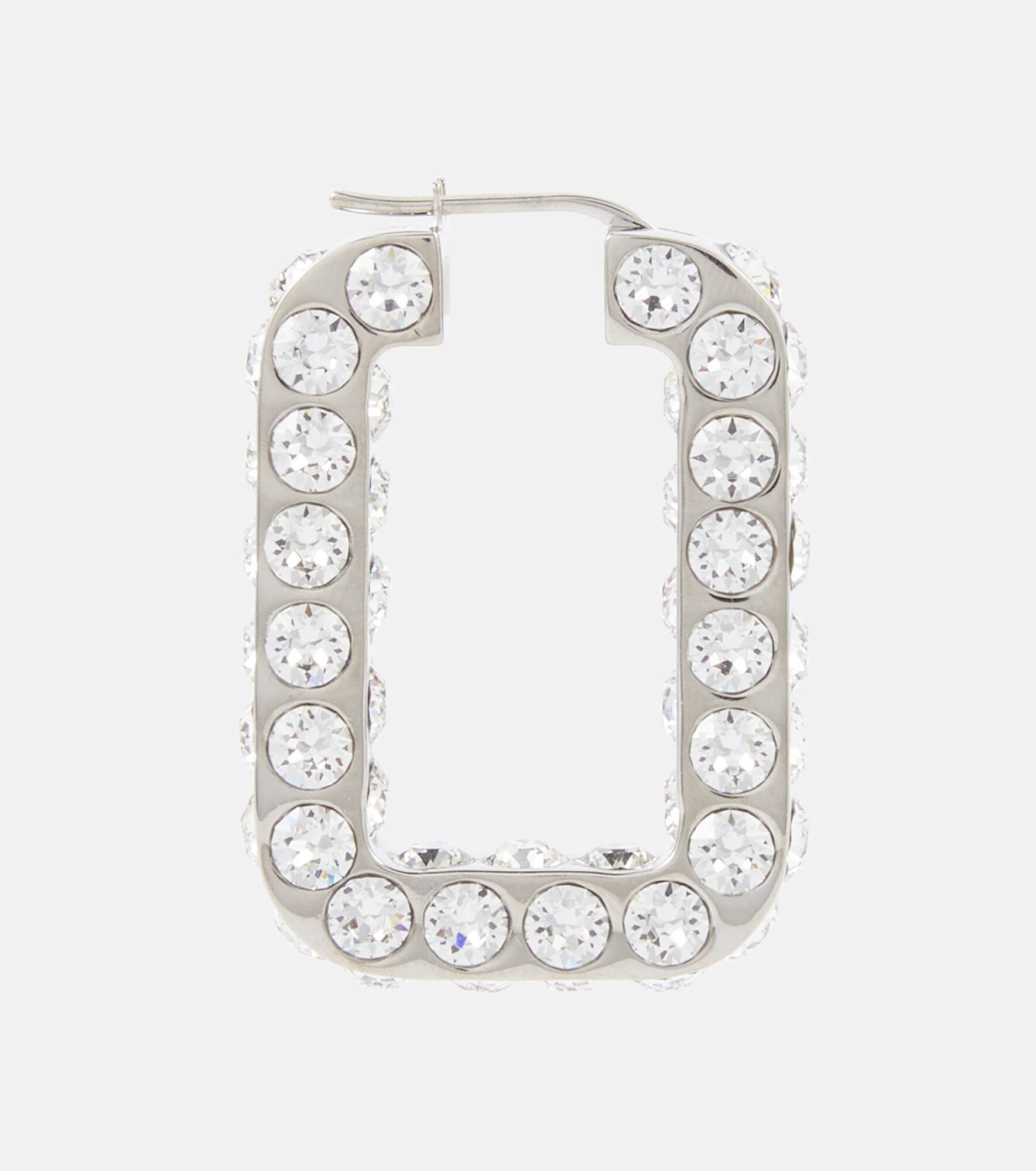 Charlotte embellished hoop earrings - 2