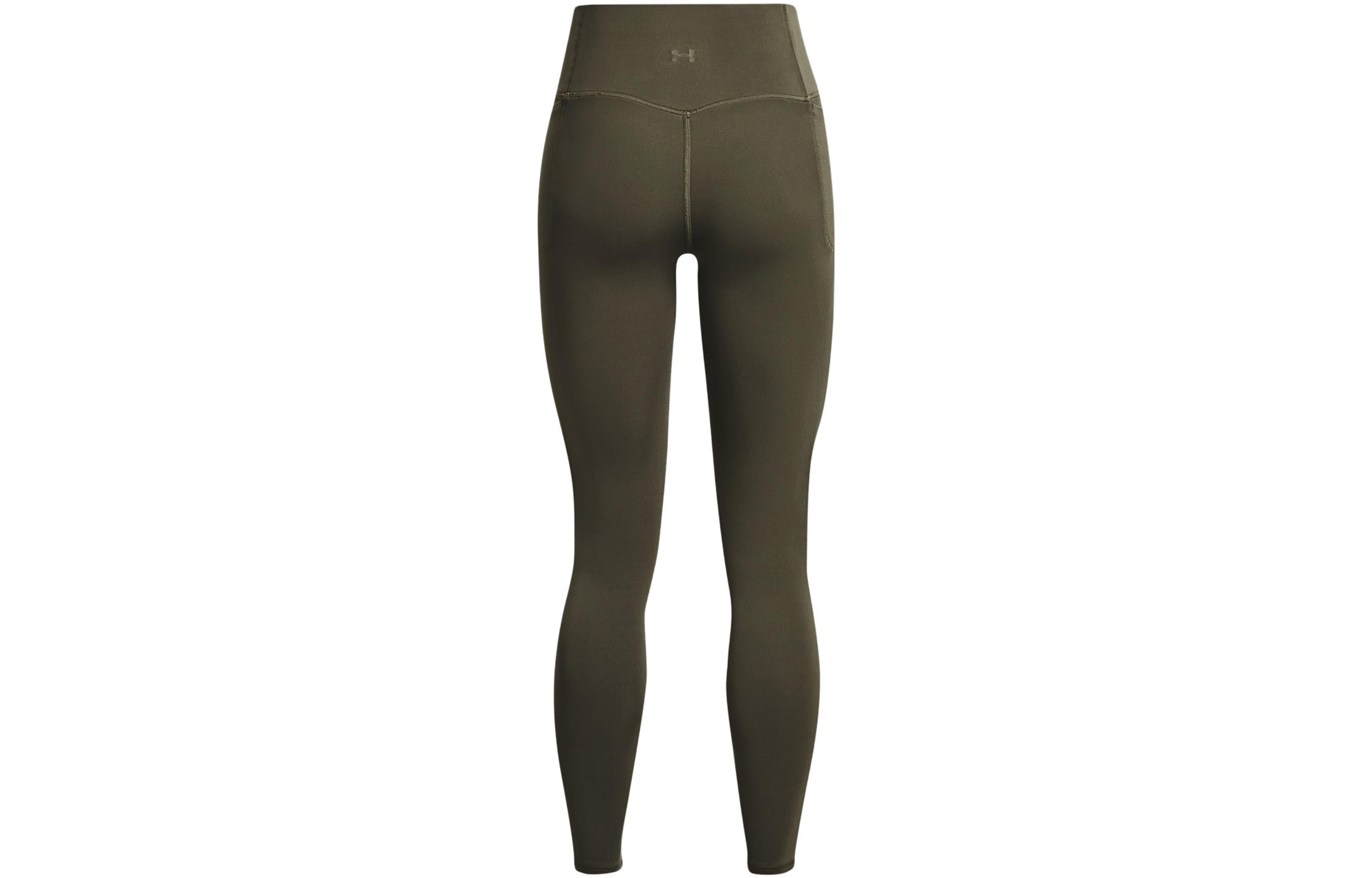 (WMNS) Under Armour Meridian Leggings 'Olive Green' 1382522-390 - 2