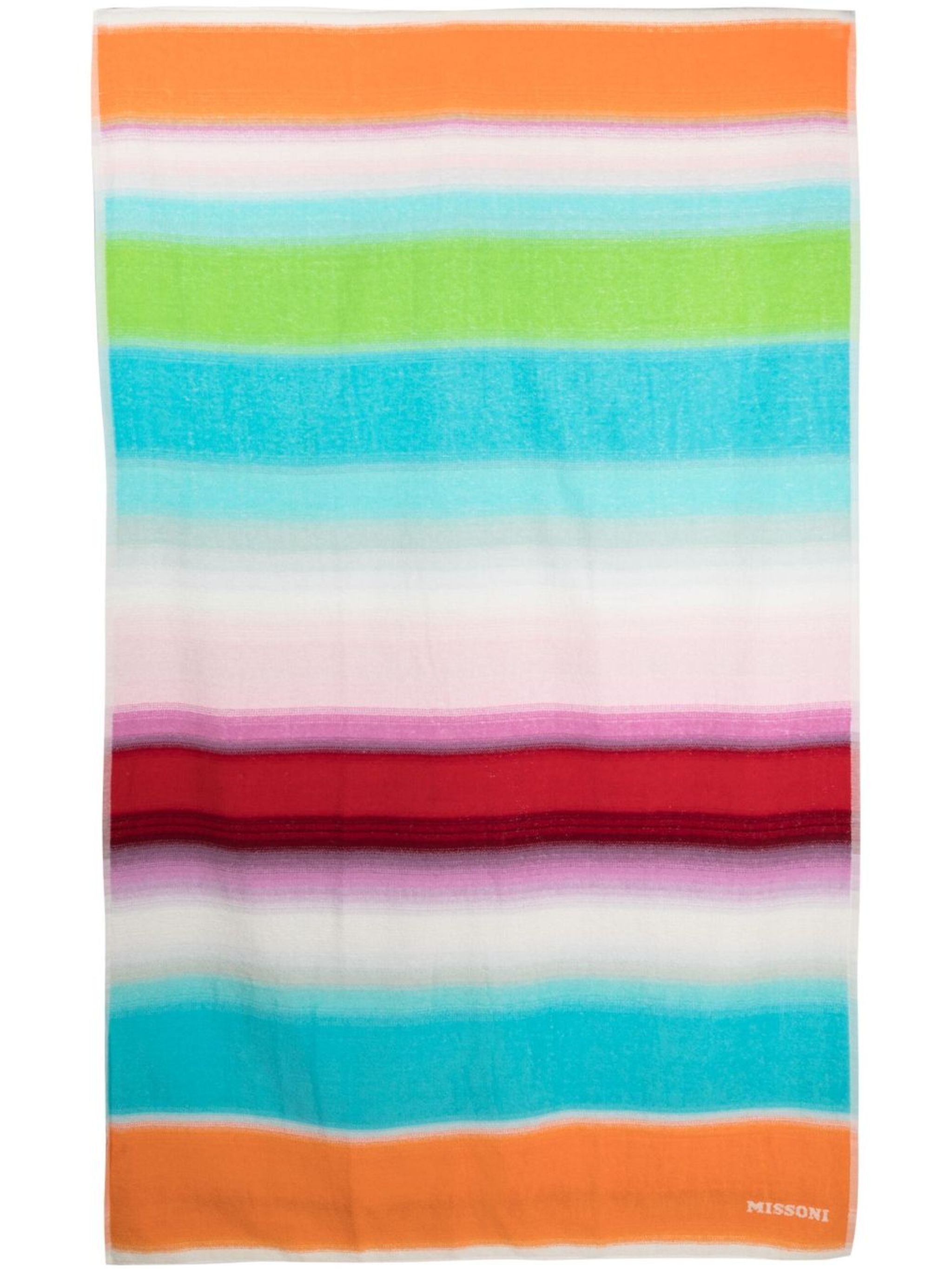 stripe-print cotton towel - 3
