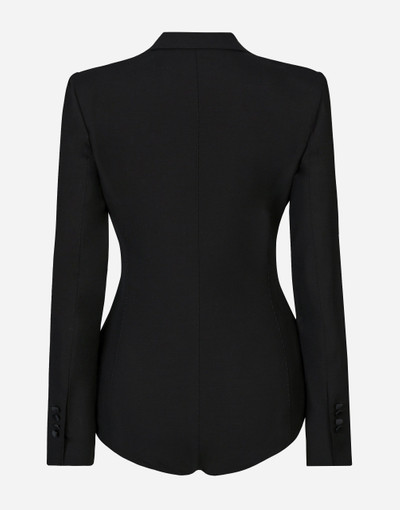 Dolce & Gabbana Double-breasted tuxedo jacket bodysuit outlook