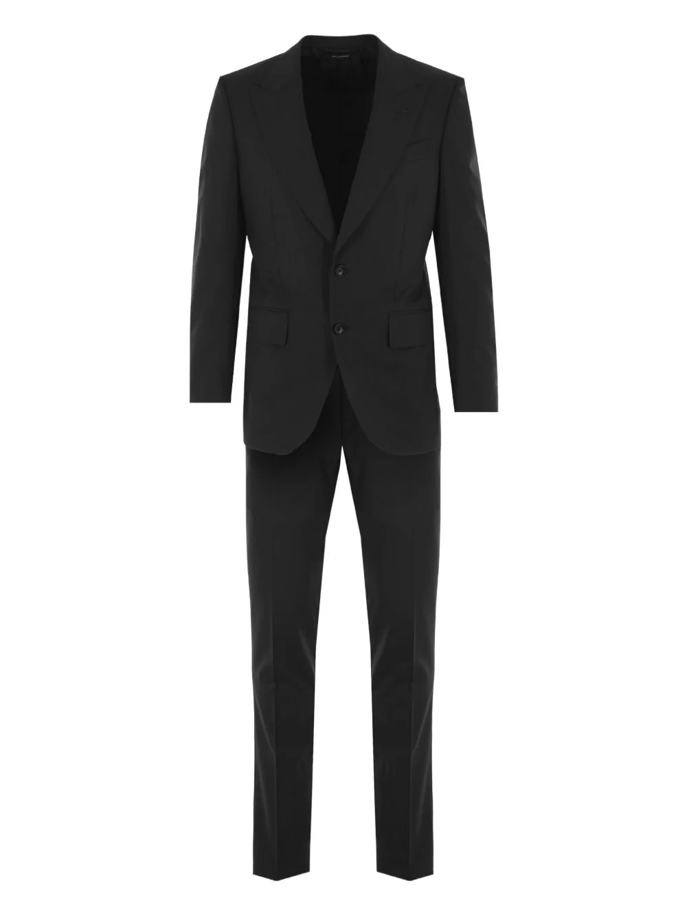 two-button wool suit - 1