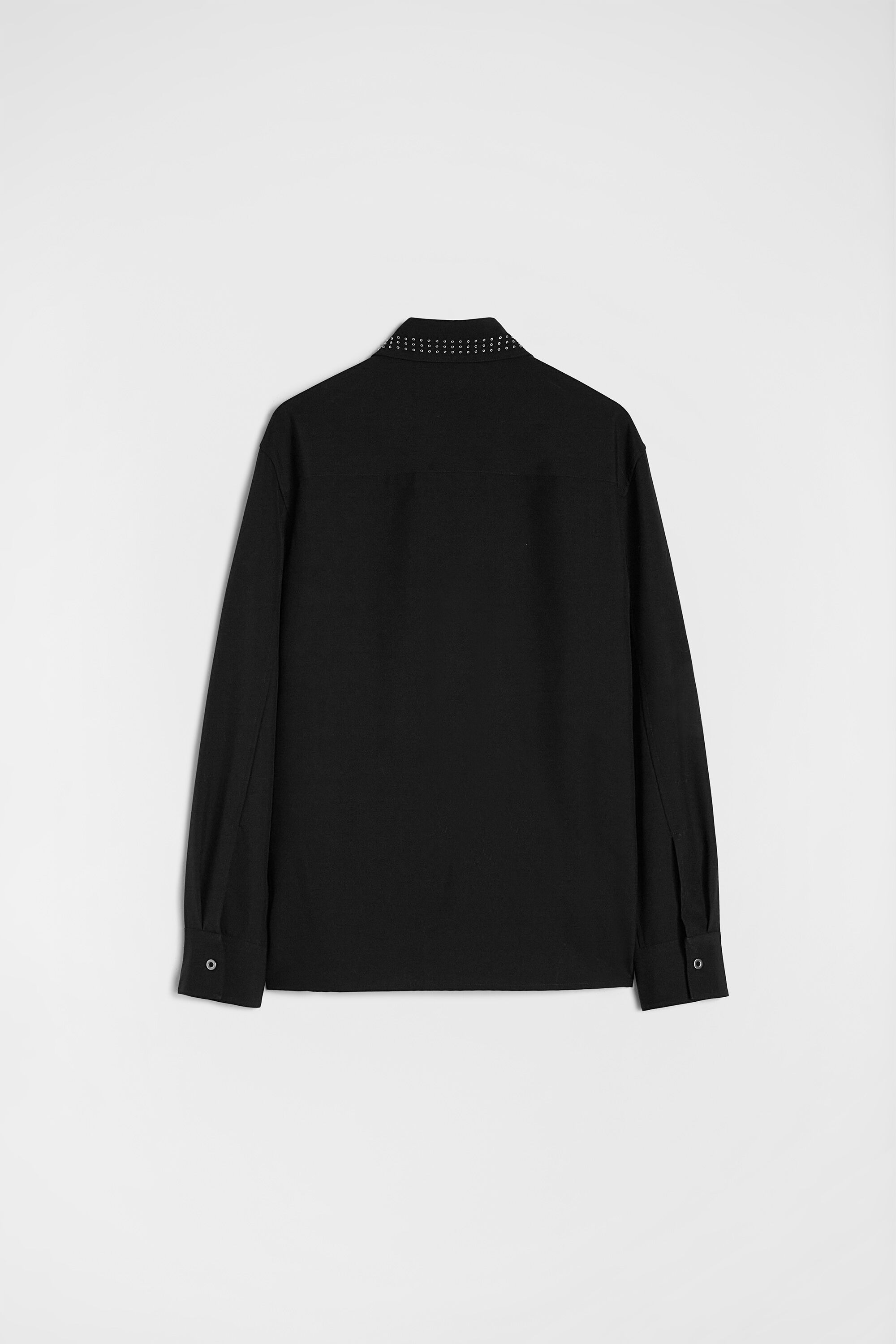 Wool Poplin Shirt - 3