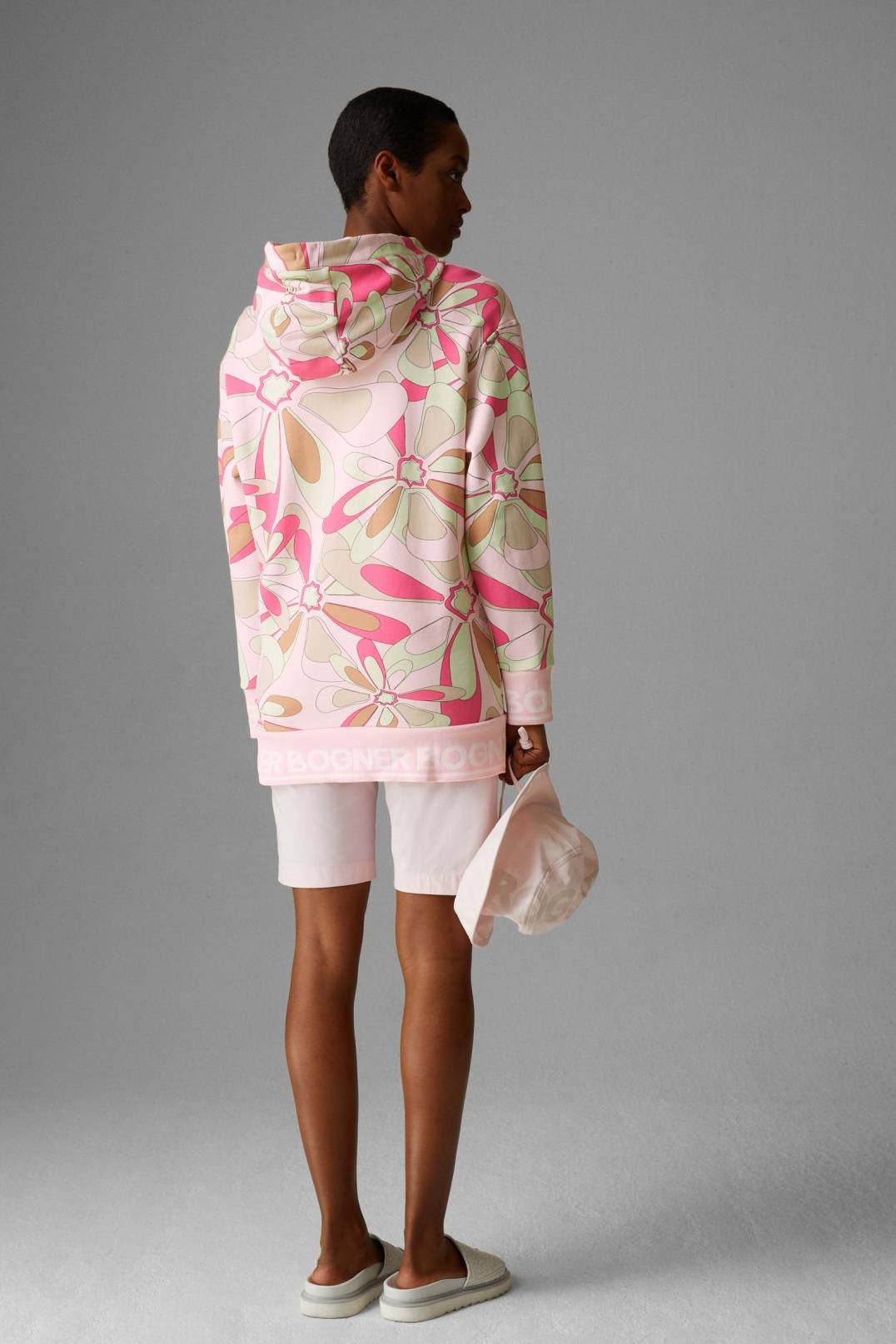 TANITA HOODIE IN ROSE/PISTACHIO - 3