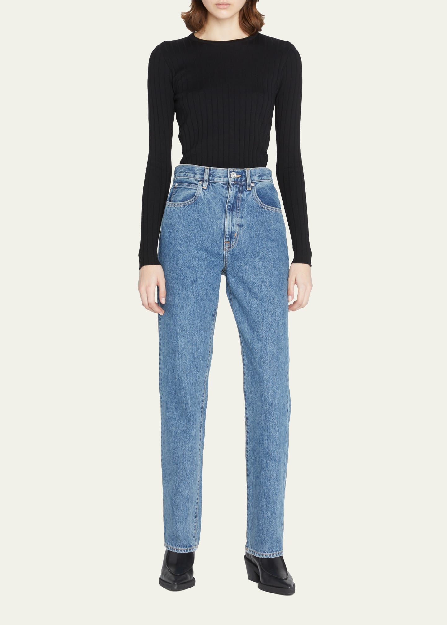 London Straight-Leg Jeans - 2