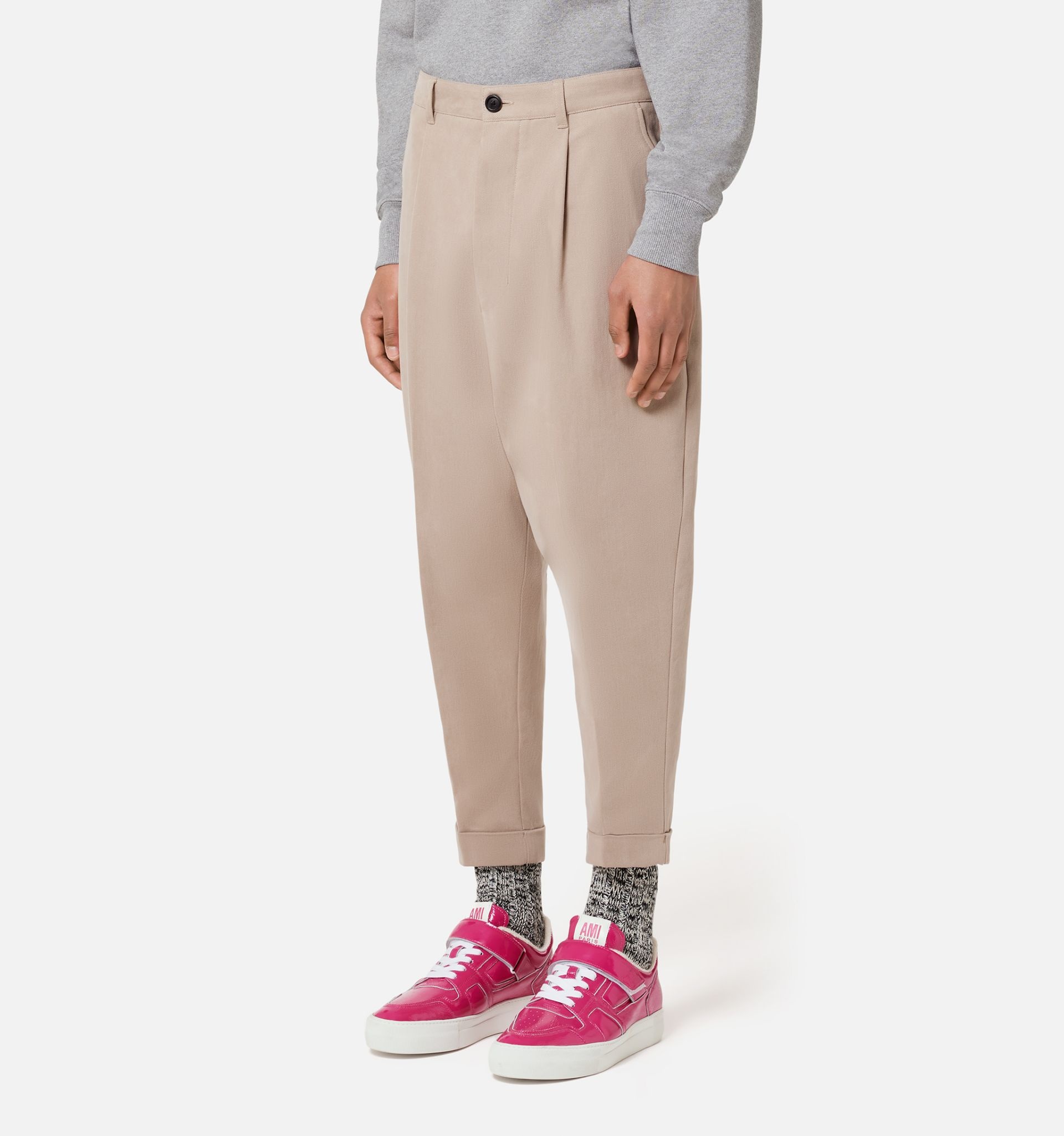 Carrot Oversized Trousers - 4
