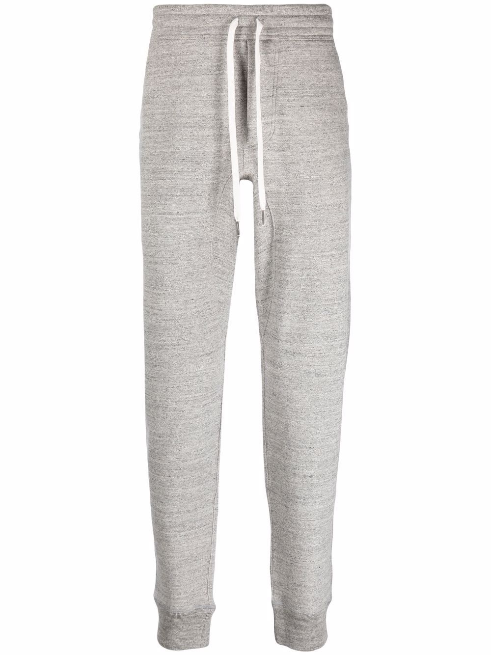 mélange-effect track pants - 1