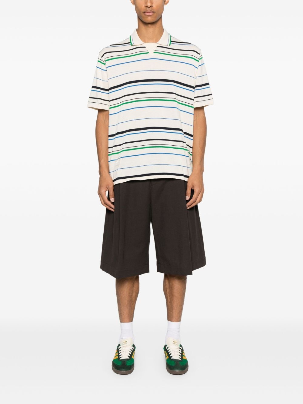 x Wales Bonner ribbed T-shirt - 2