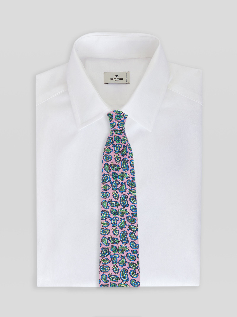 Etro SILK PAISLEY TIE outlook