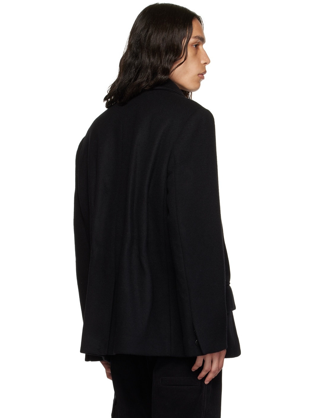 Black Vented Jacket - 3