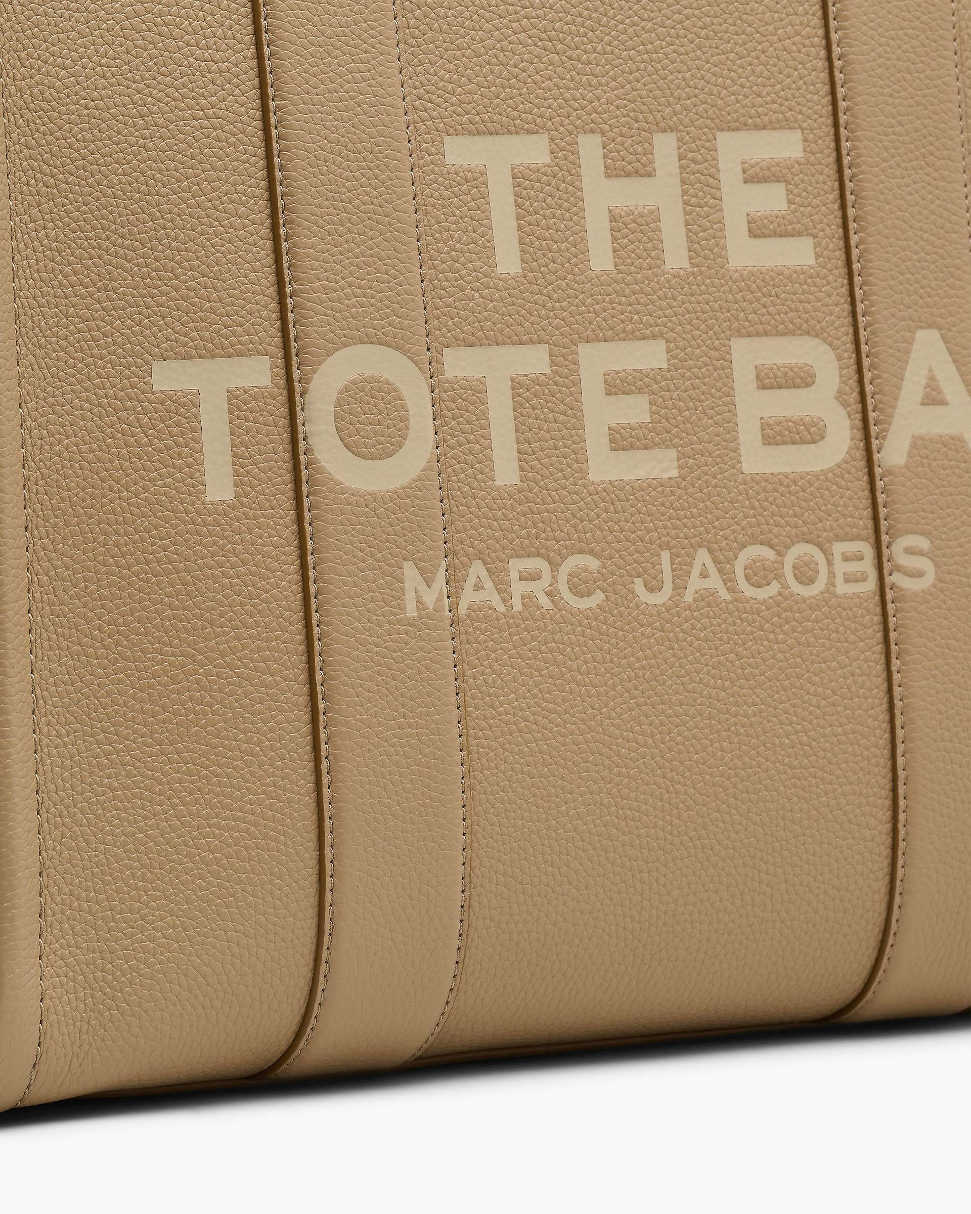 THE LEATHER LARGE TOTE BAG - 5