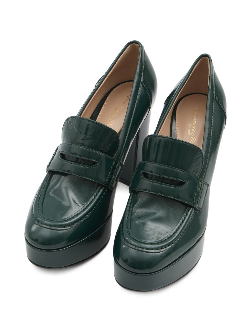 105mm penny-strap pumps - 5