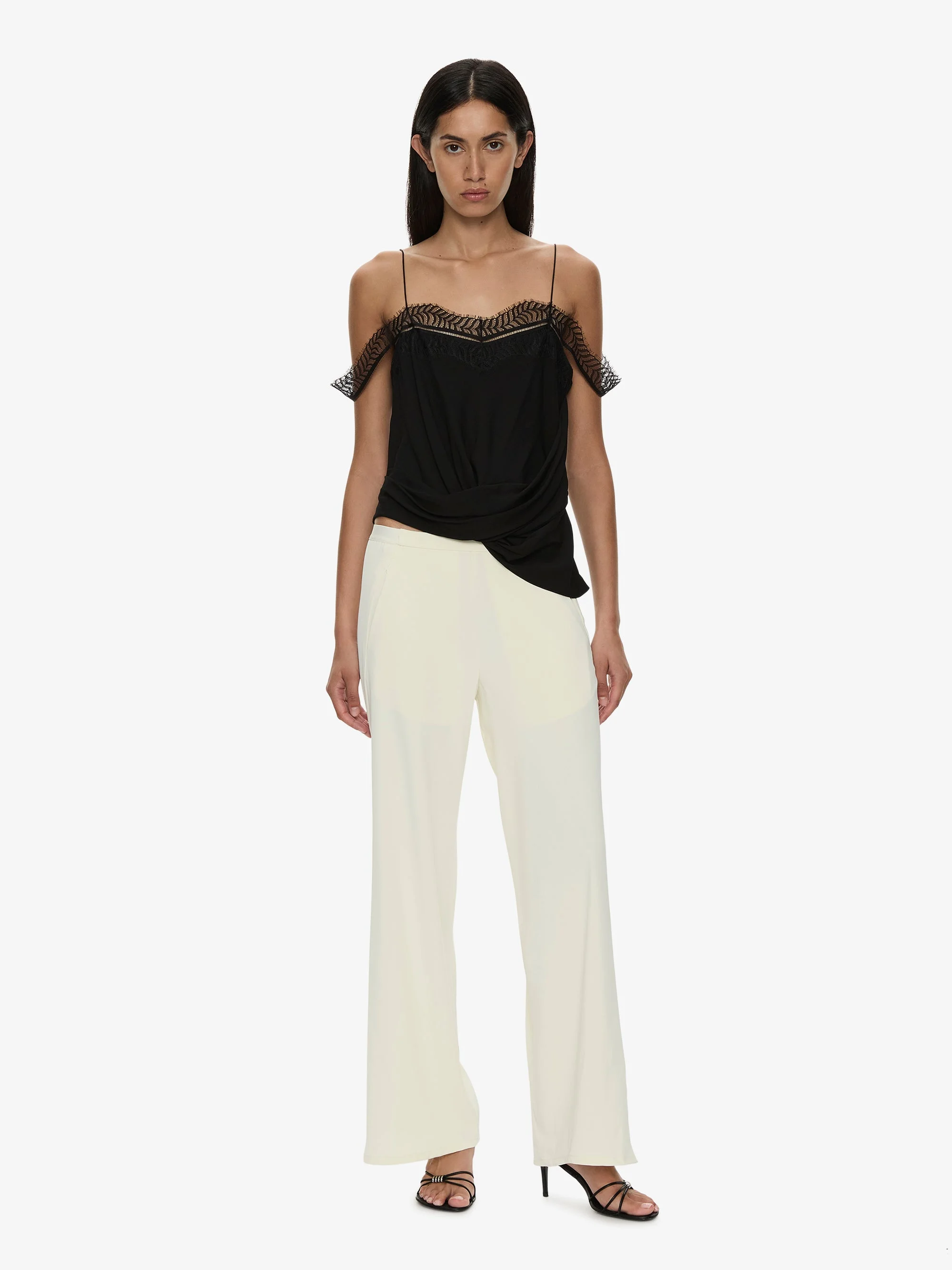 Bias Crepe Trouser - 1