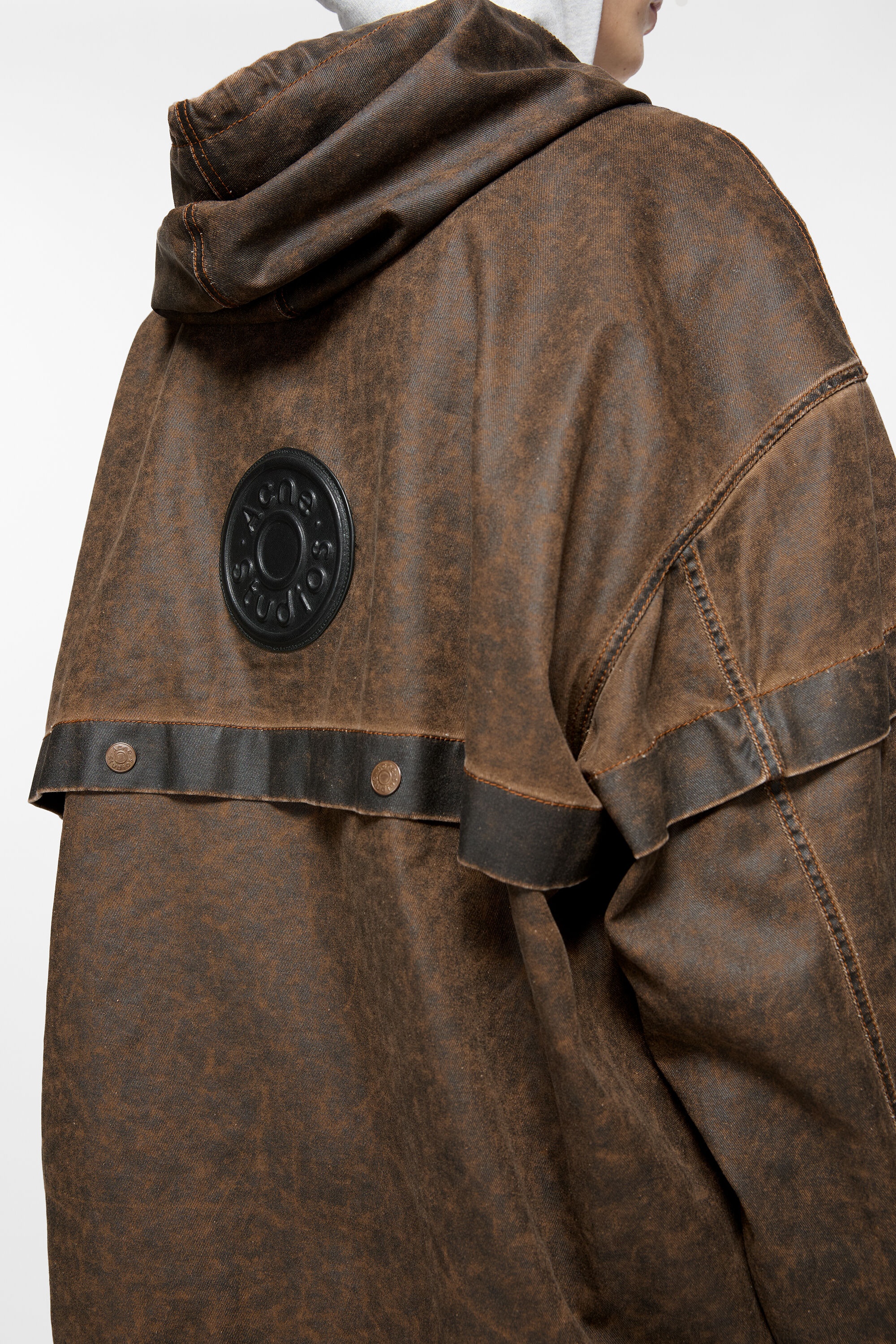 Hooded jacket - Brown - 6