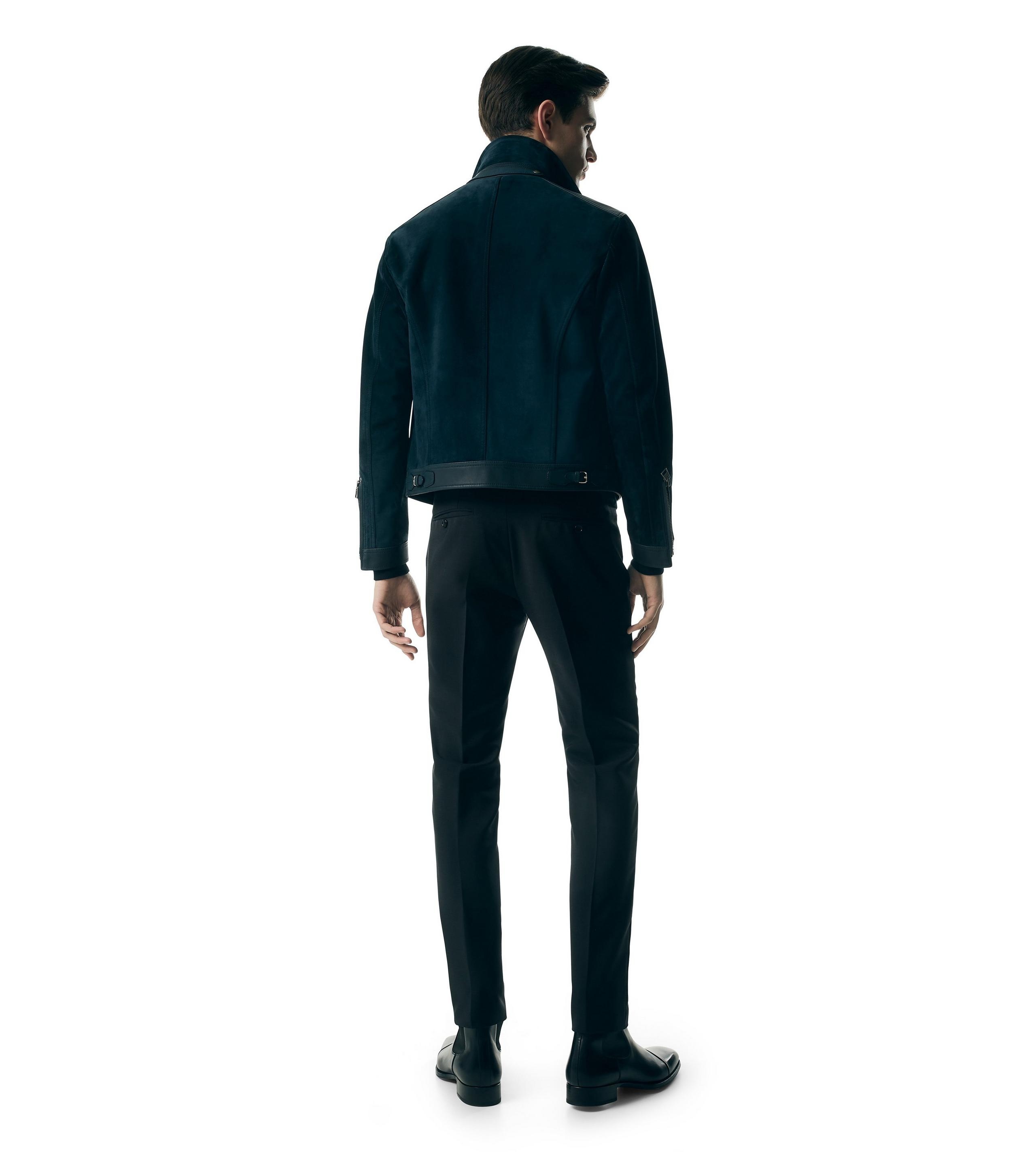 CASHMERE SUEDE BLOUSON - 4