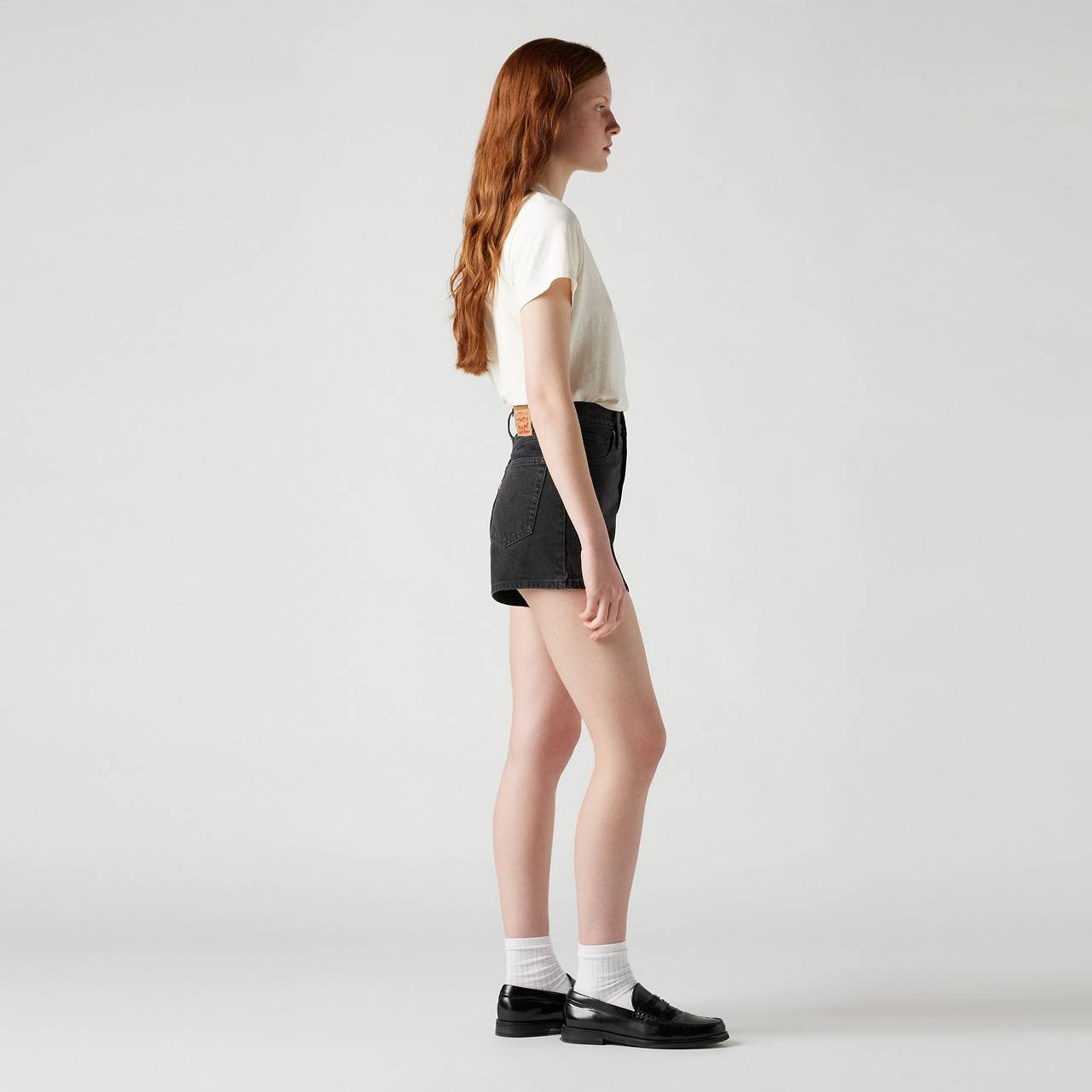 HIGH WAISTED MOM WOMEN'S SHORTS - 3