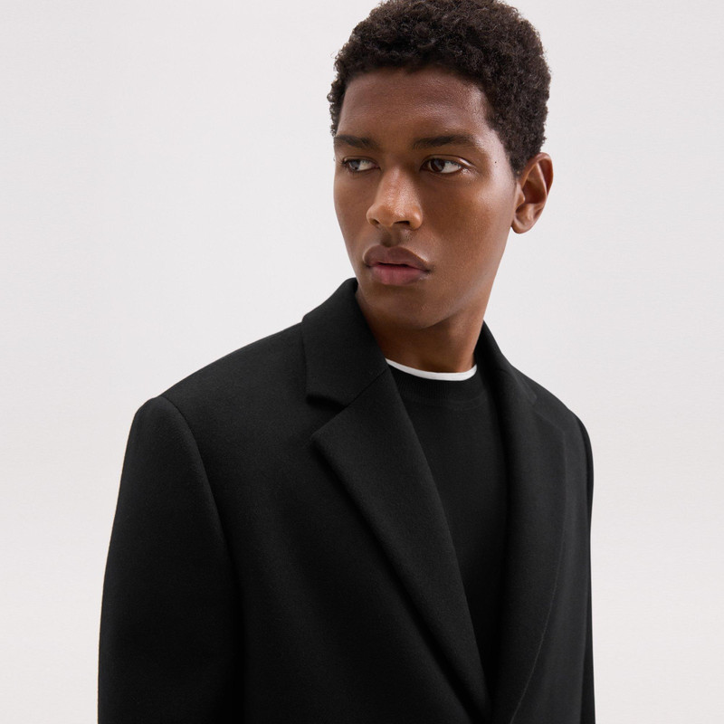 Topcoat in Recycled Wool-Blend Melton 5