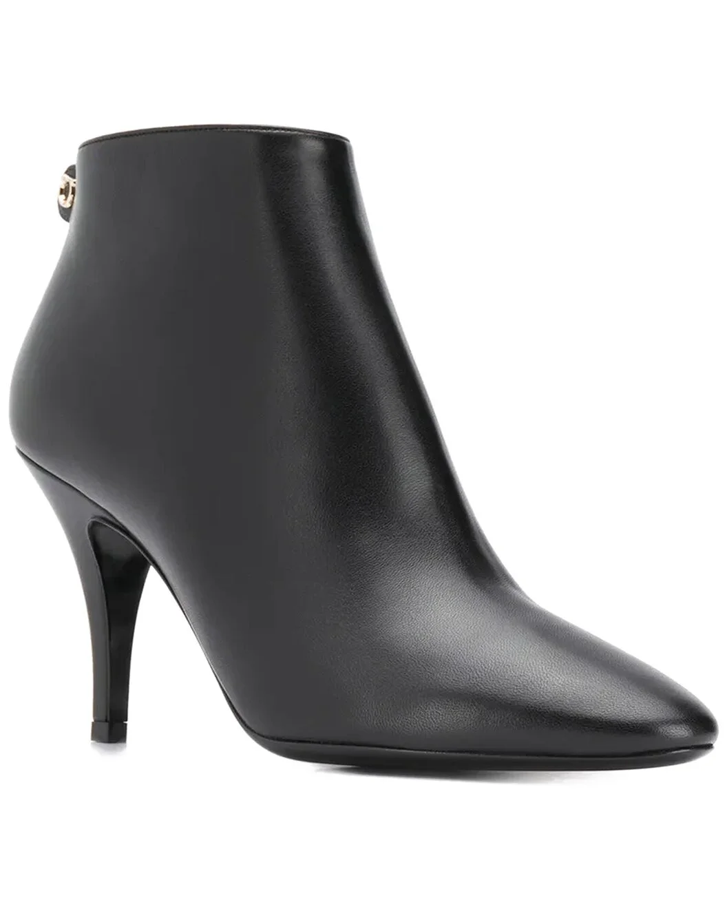 Ferragamo Joan Leather Bootie - 1