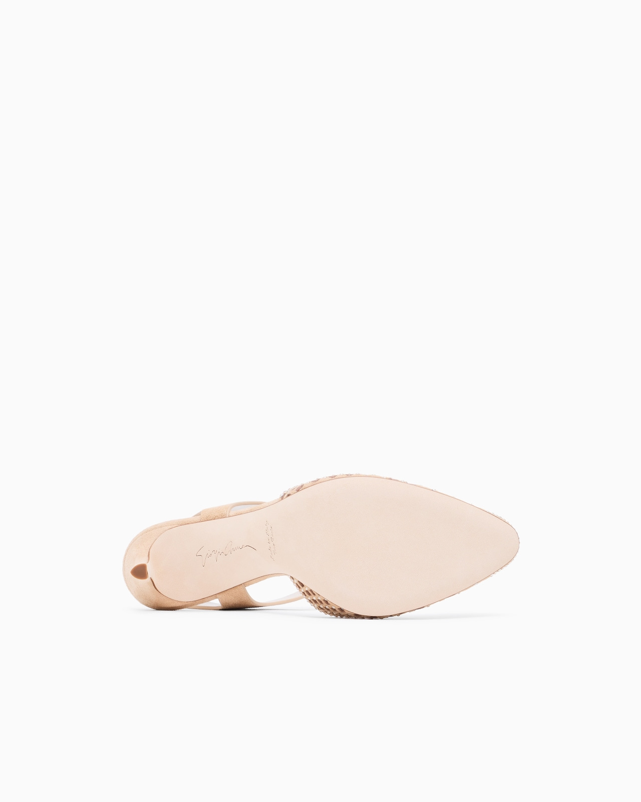 SUEDE AND RHINESTONE COURT SHOES - 6