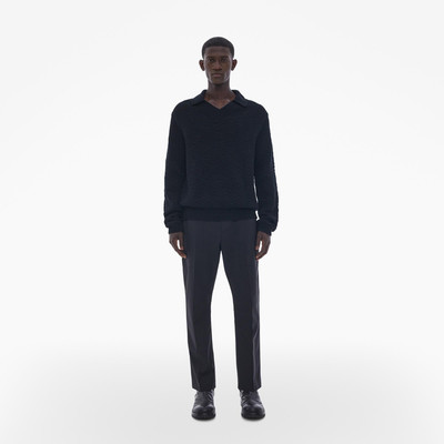 Helmut Lang COTTON POLO SWEATER outlook