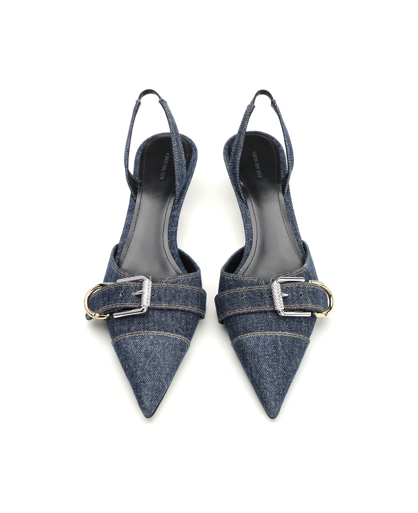 'voyou' Denim Slingbacks - 5