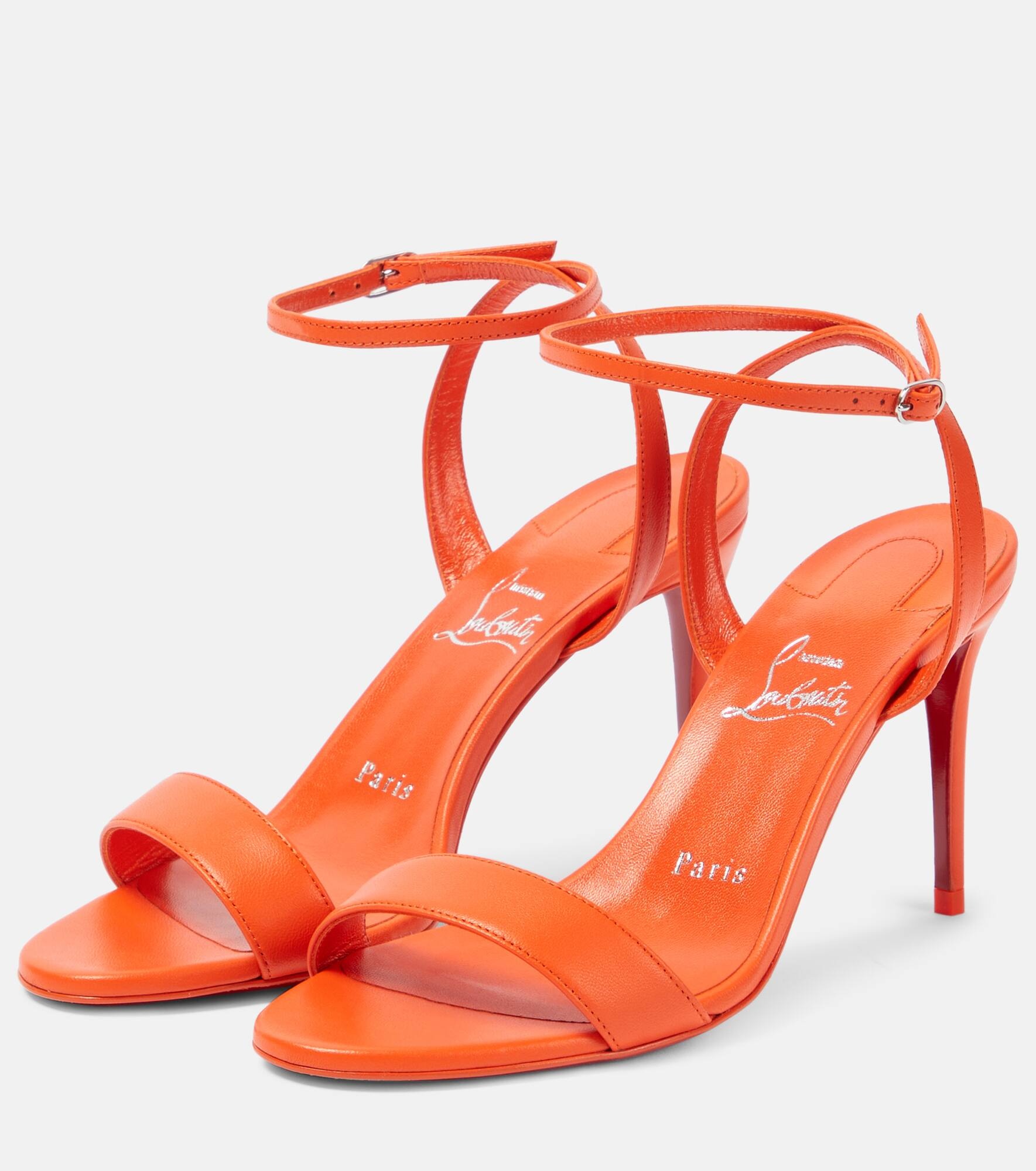 Loubigirl 85 leather sandals - 5