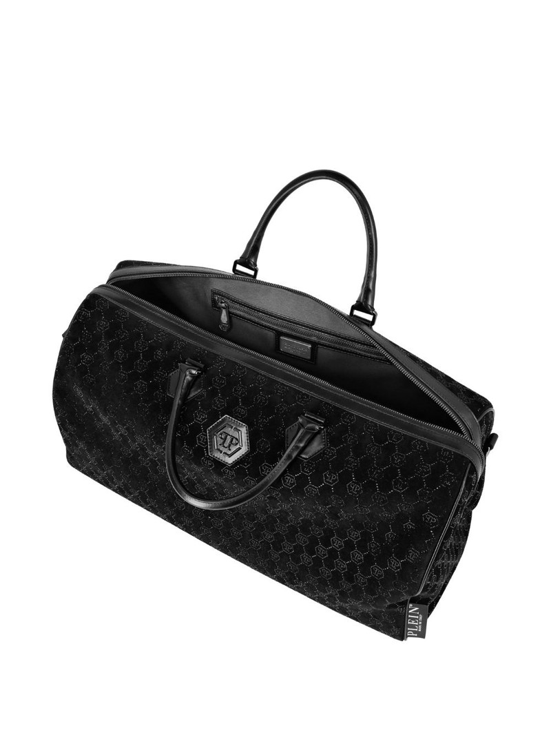 logo-pattern travel bag 3