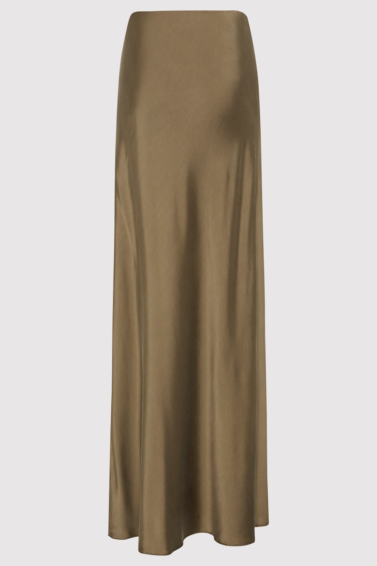 Bias Slip Skirt - Kelp - 7