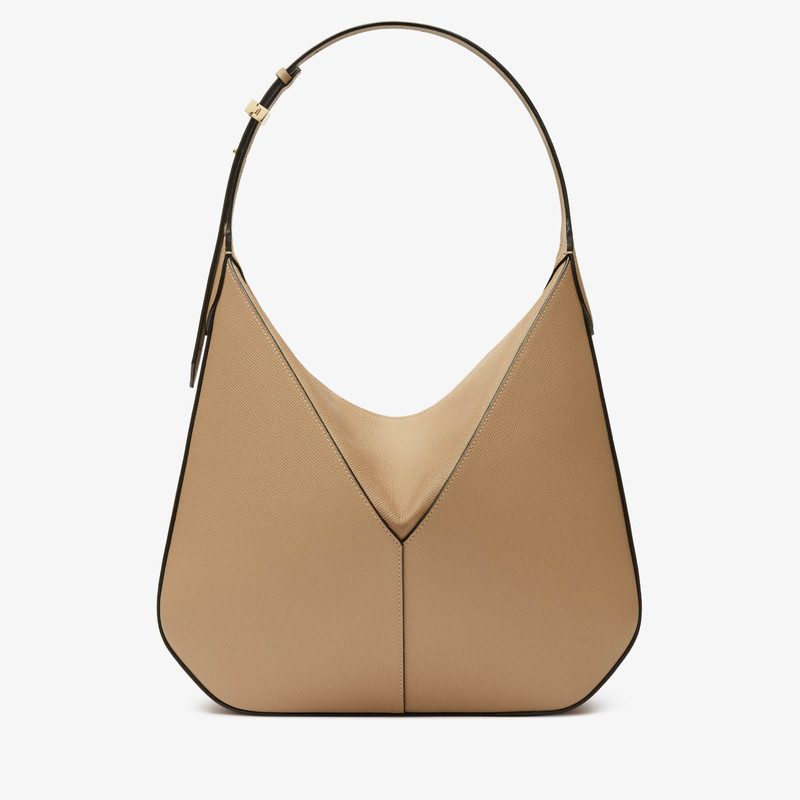 Valextra – Vivi Hobo Bag – Beige Cachemire - 1