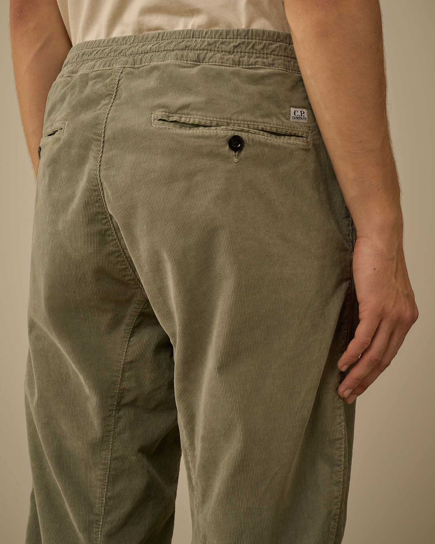 Corduroy Lens Cargo Pants - 6