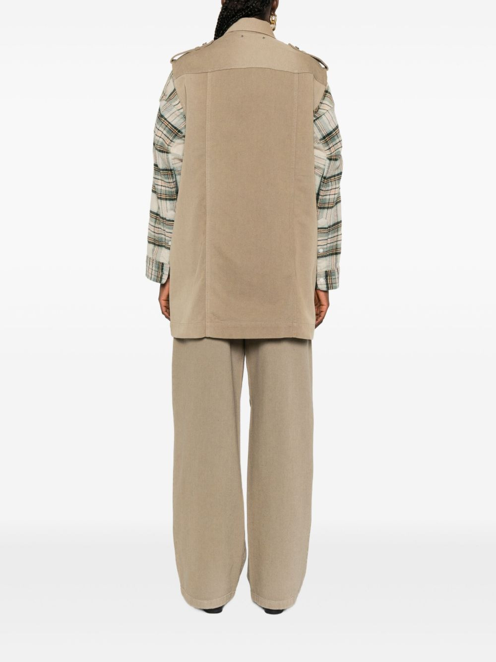 button-fastening gilet - 4