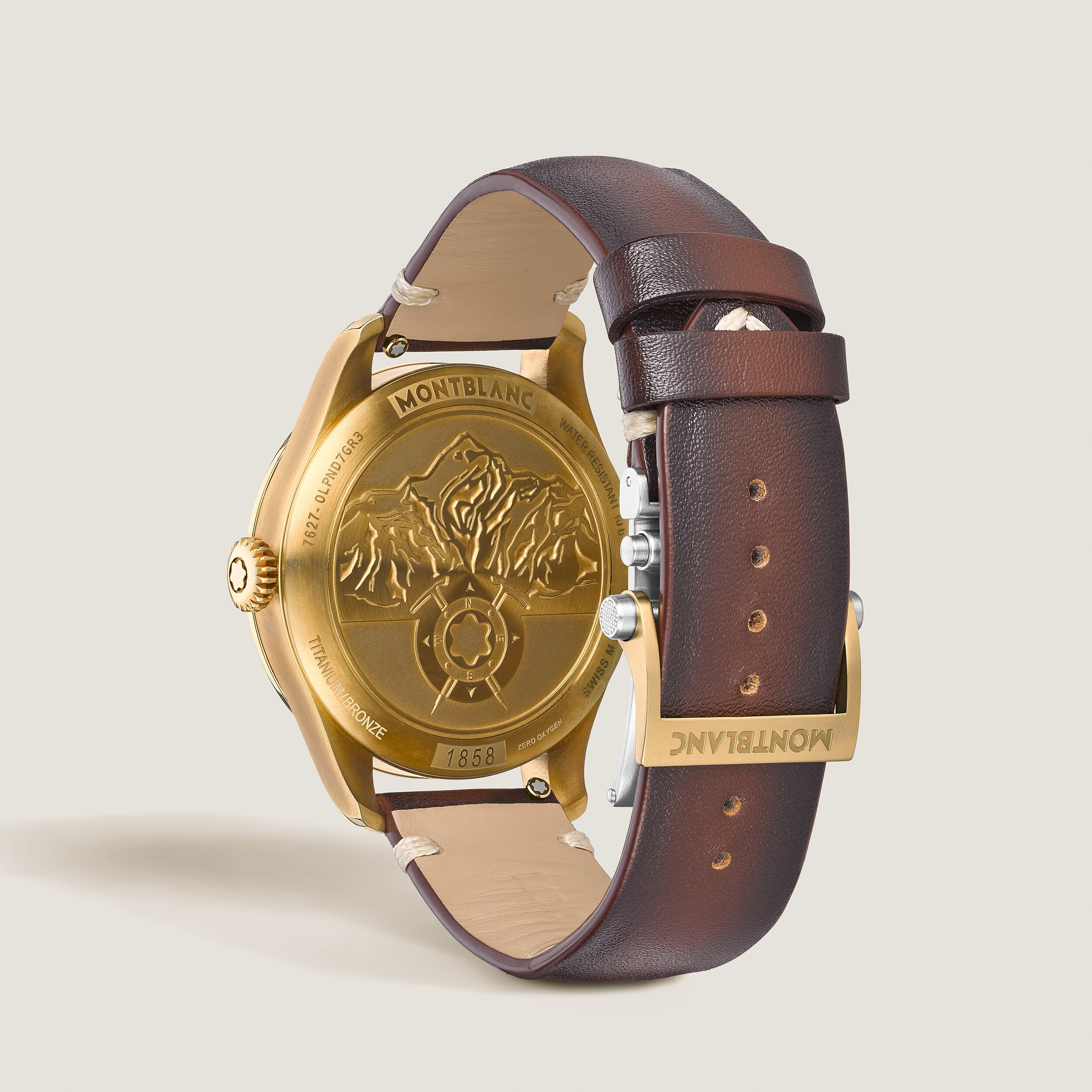 MONTBLANC 1858 AUTOMATIC DATE 0 OXYGEN - 5