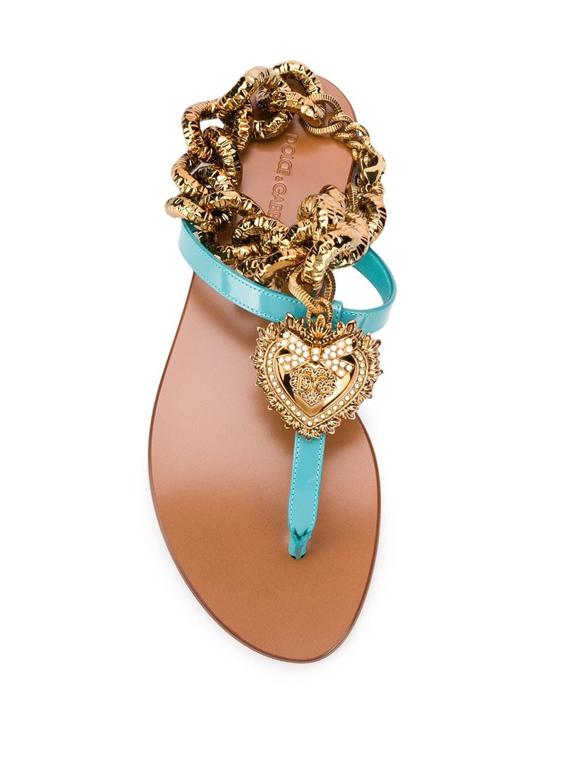 Devotion calf leather sandals 4