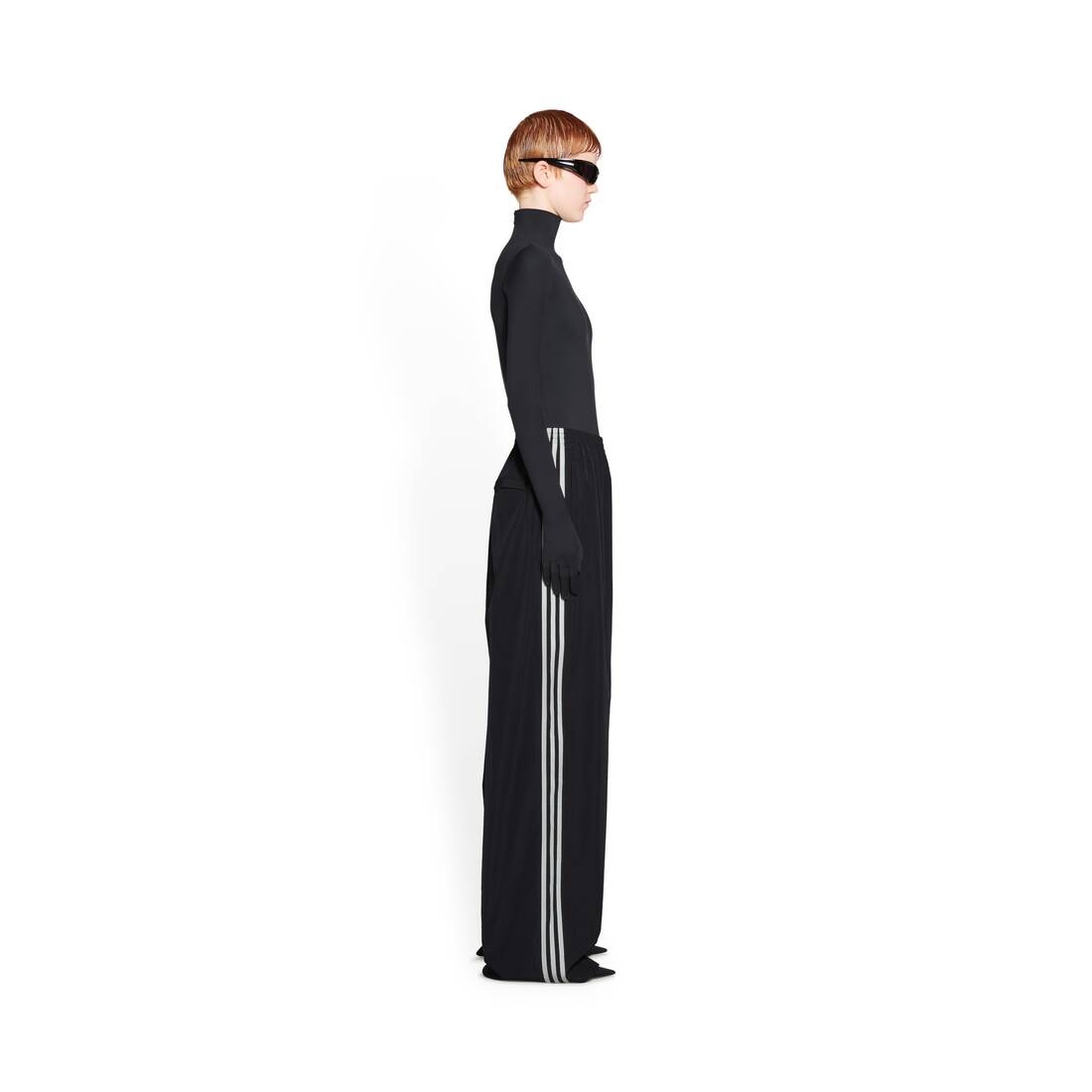 Women's Balenciaga / Adidas Tracksuit Pants in Black - 3