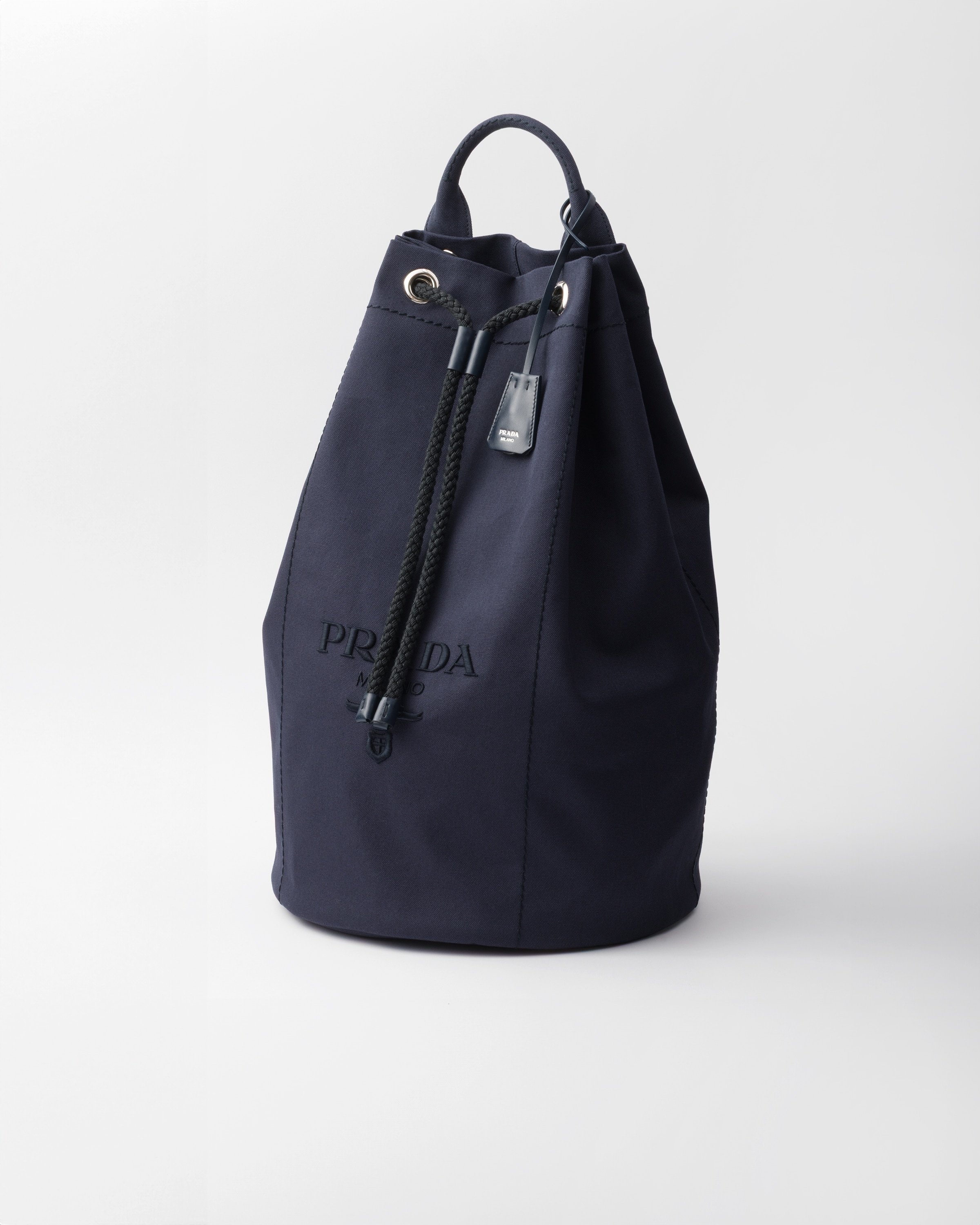 Canvas drawstring duffle bag - 3