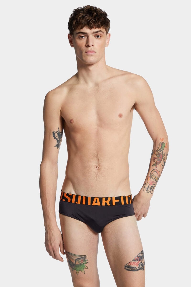 DSQUARED2 LOGO SWIM BRIEF - 3