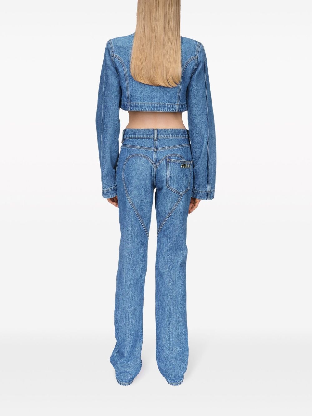 Jumbo Crystal straight-leg jeans - 3