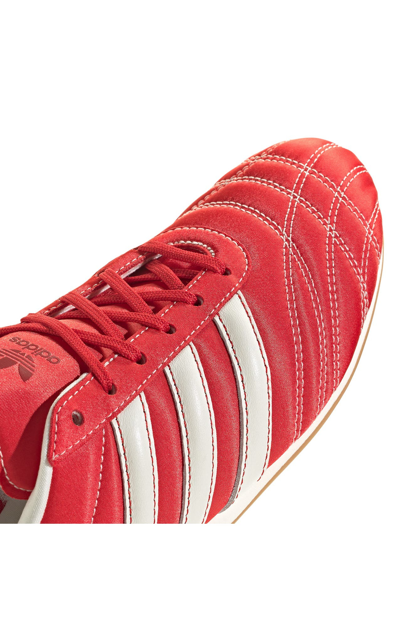 adidas Taekwondo Sneaker in Off White/Scarlet/Off White at Nordstrom - 7