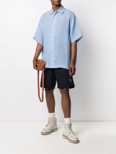 JACQUEMUS La Chemise Moisson check shirt outlook