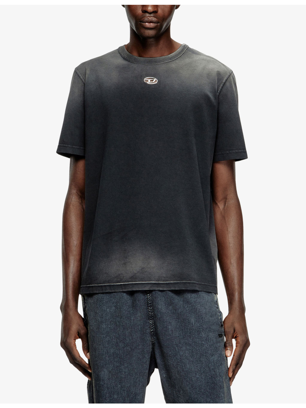 T-Adjust-T1 Cut-Out Cotton-Jersey T-Shirt - 3