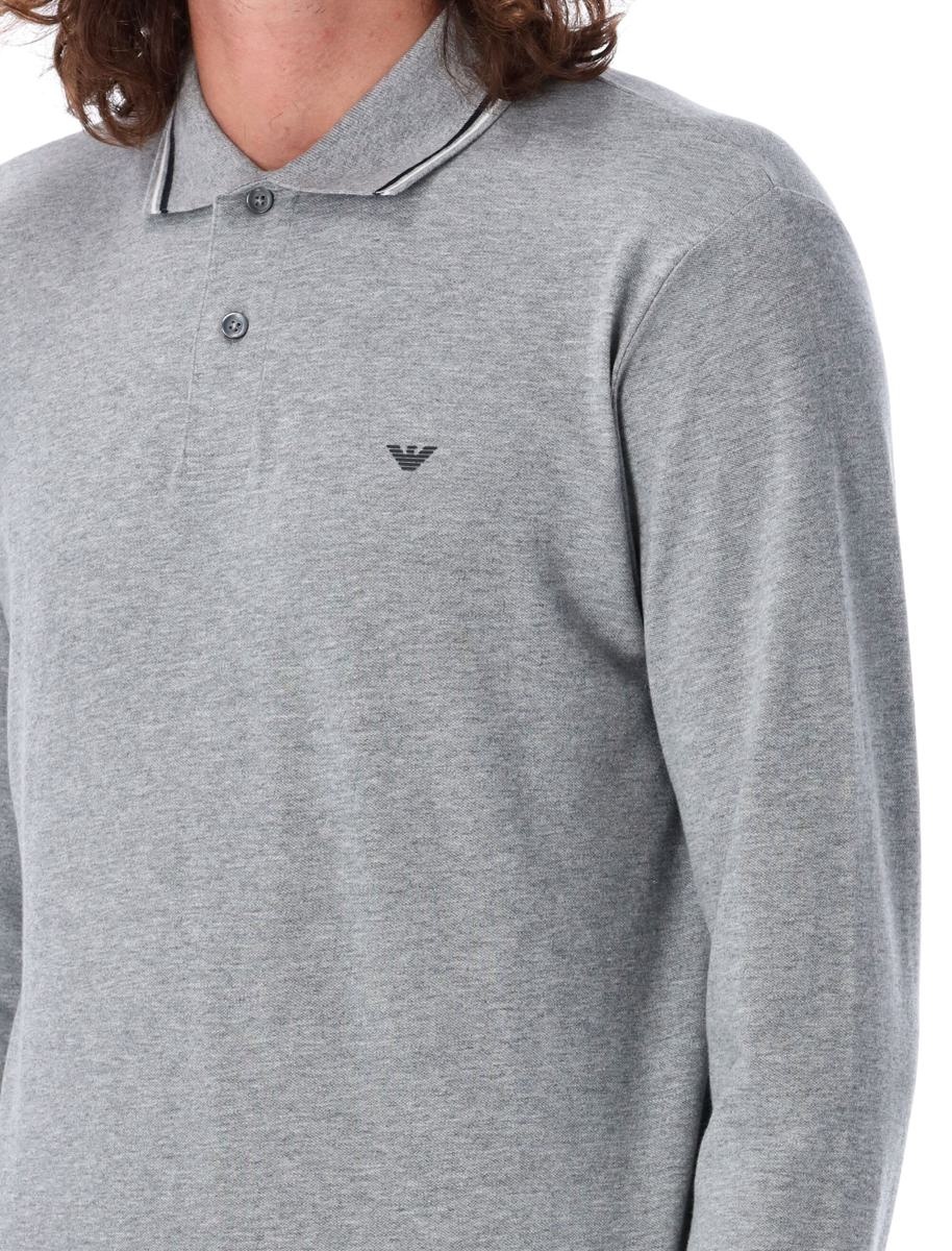 Emporio Armani Long Sleeves Polo Shirt - 3