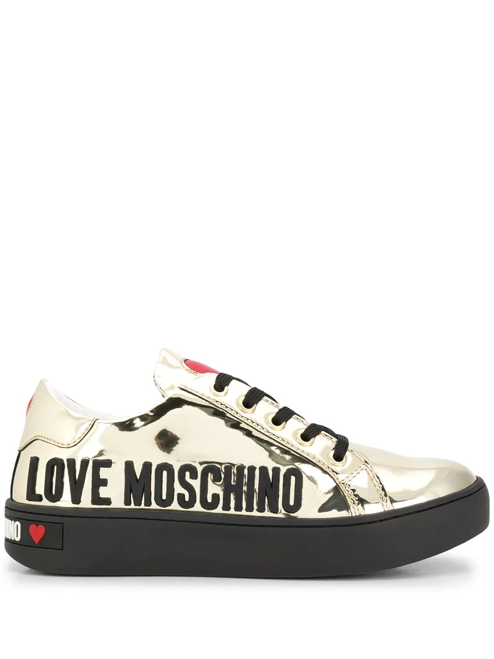 logo-print sneakers - 1