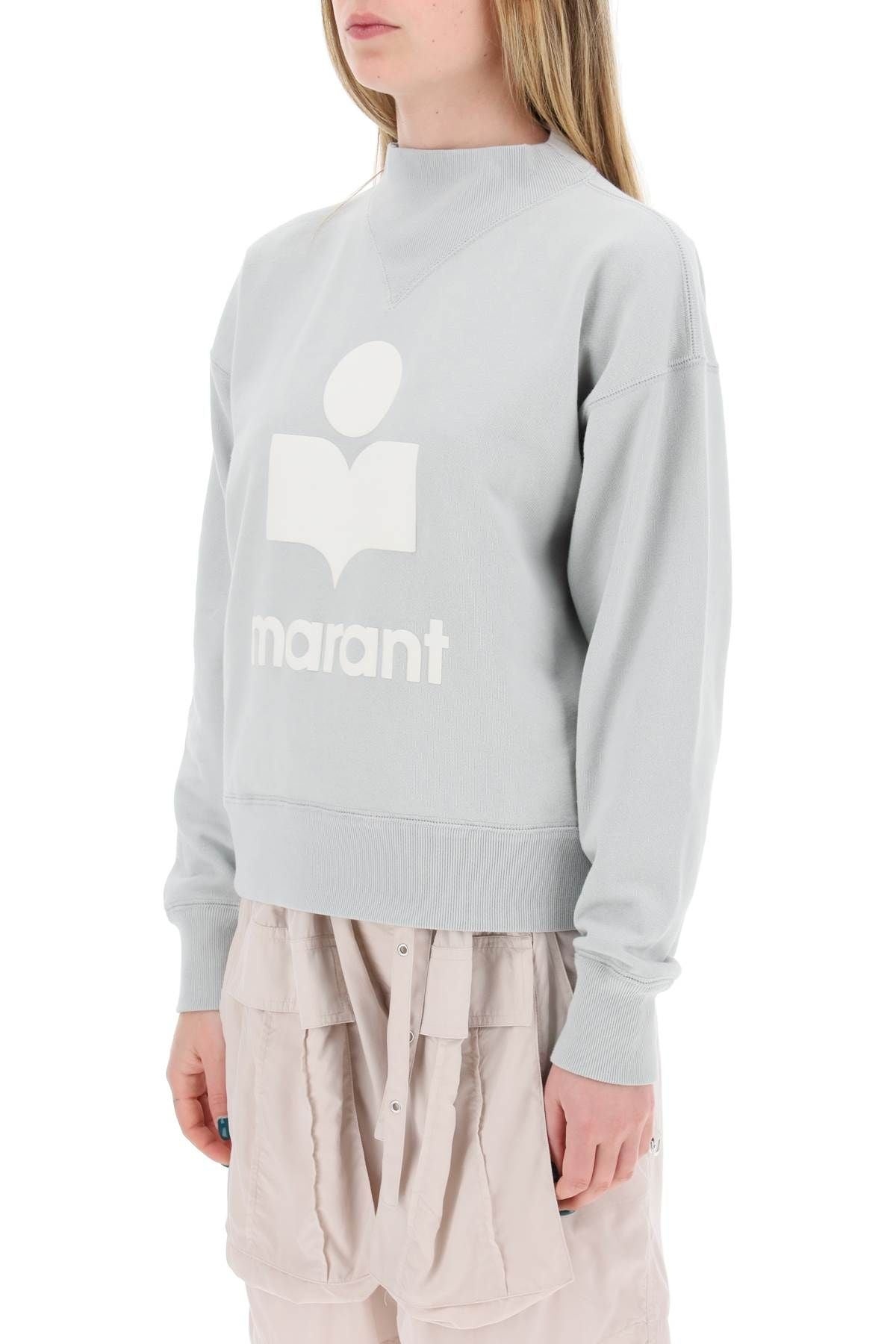 MOBY SWEATSHIRT WITH FLOCKED LOGO - 10