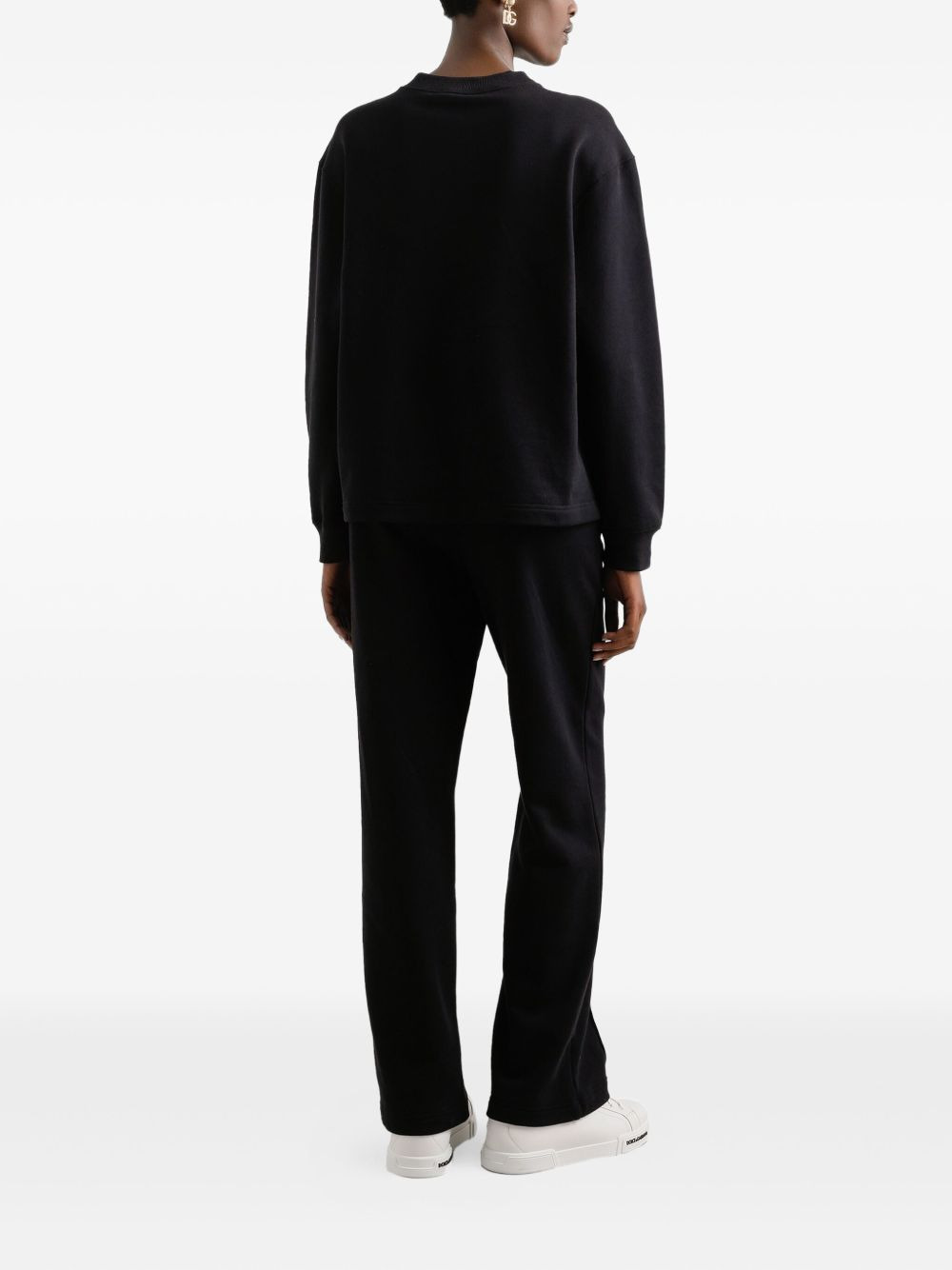 logo-embellished sweatshirt - 3