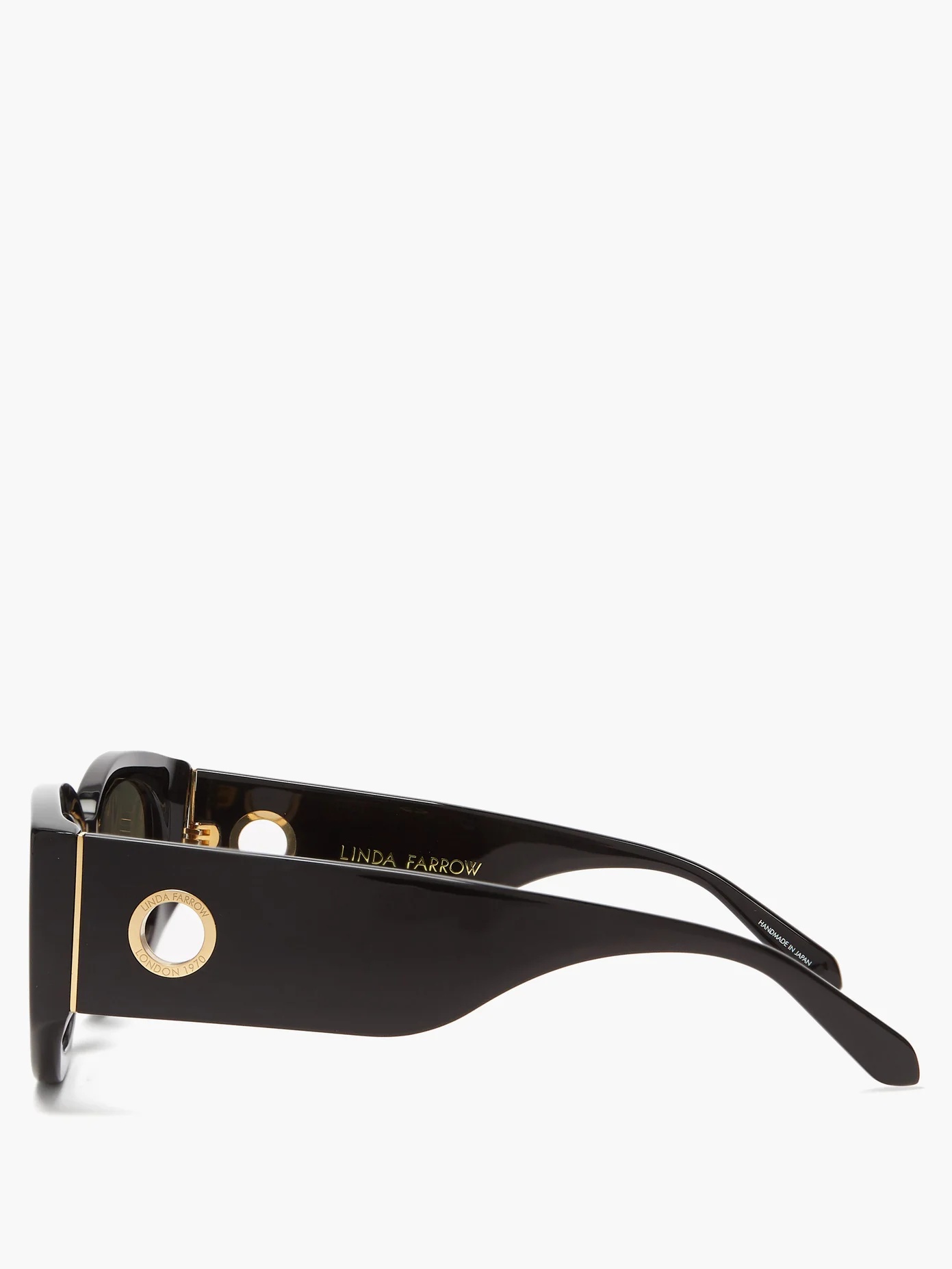 Debbie side-cutout acetate sunglasses - 3