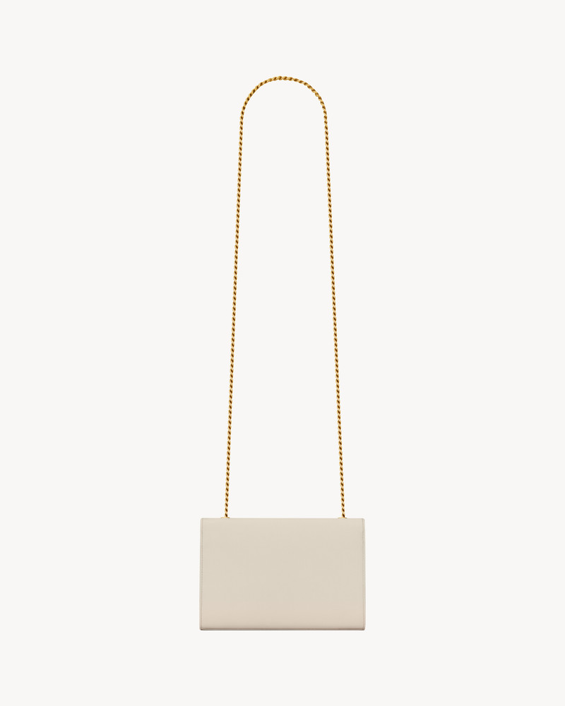 SAINT LAURENT KATE SMALL IN GRAIN DE POUDRE EMBOSSED LEATHER outlook