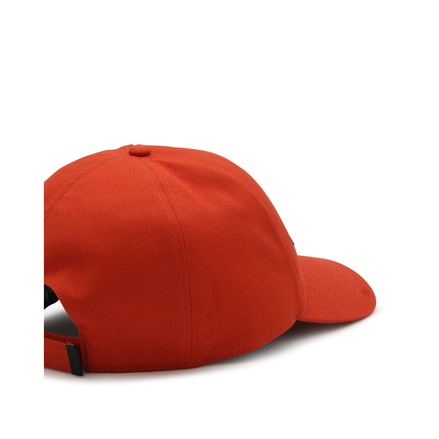 RED COTTON BASEBALL CAP - 2