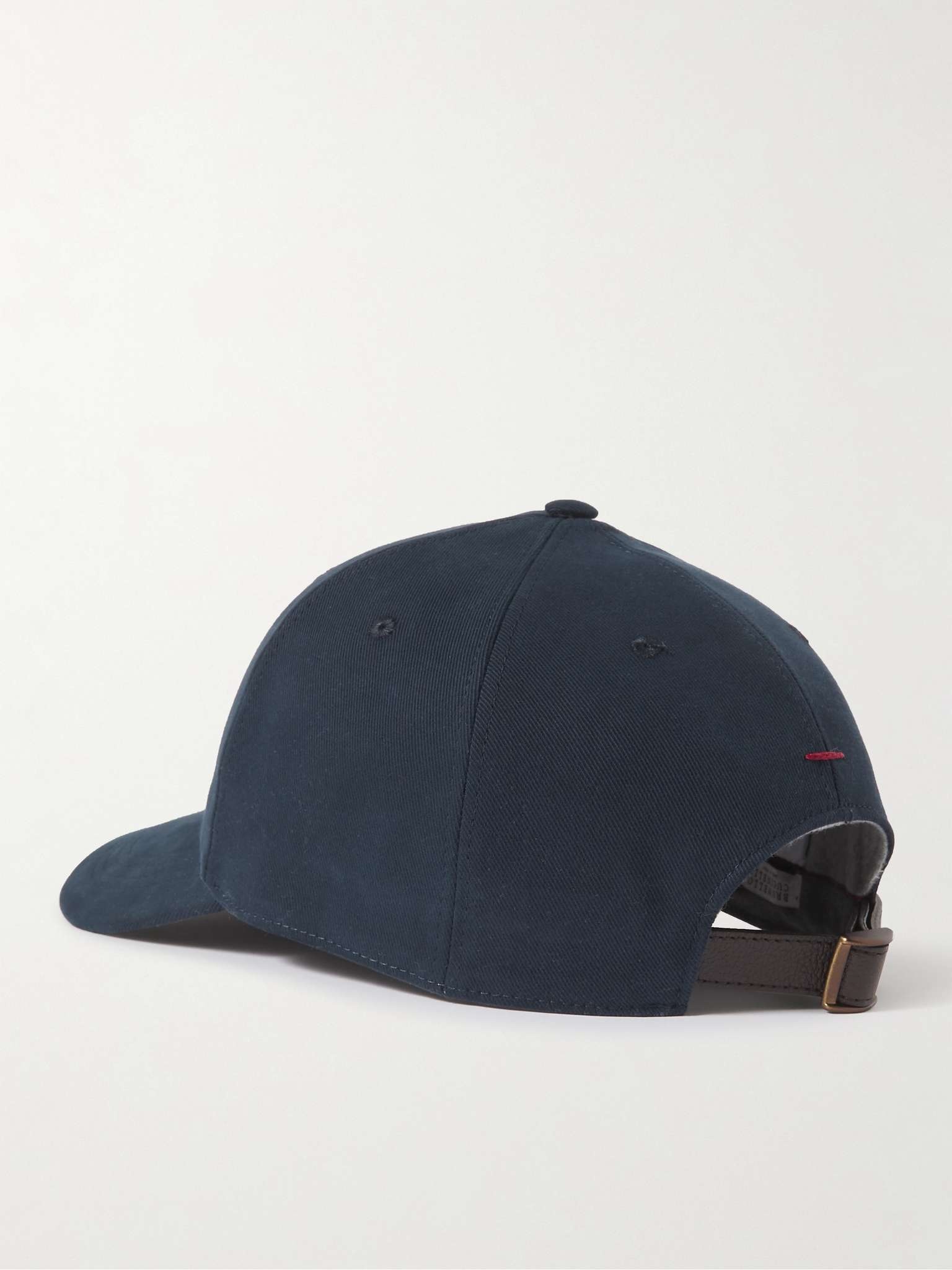 Logo-Embroidered Cashmere and Silk-Blend Baseball Cap - 3