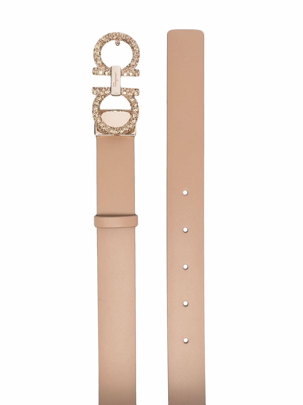 adjustable Gancini belt - 2